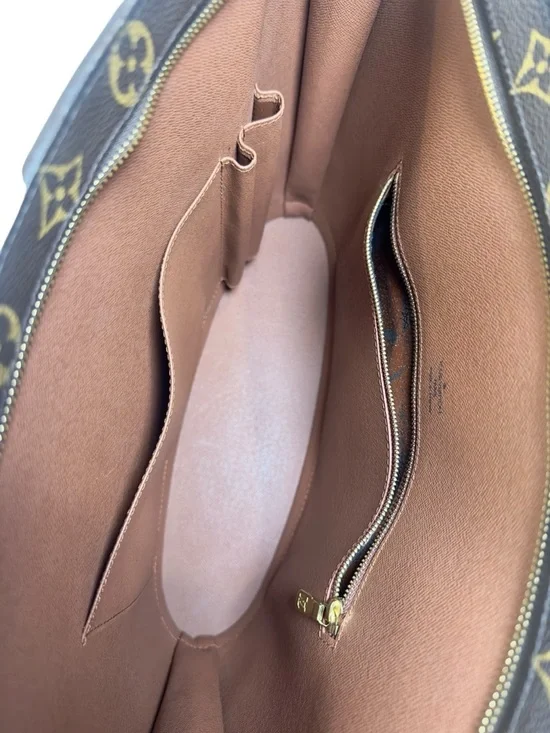 Louis Vuitton Babylone Tote Monogram Canvas Shoulder Bag Very Good Condition - Picture 7 of 15